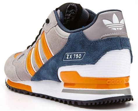 adidas zx 750 schuhe grau orange|adidas zx 750 stockx.